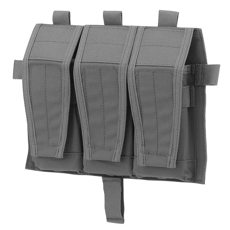Modular Triple Magazine Carrier | Flap Closure Utility Pouch | Hunting Gear Accessory