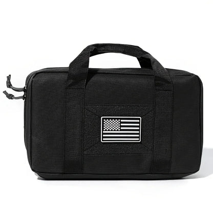 Tactical Pistol Gun Case,Airsoft Pistol Pouch， Padded Handgun bag Double Pistol Wallet  Rectangle Handgun Pouch