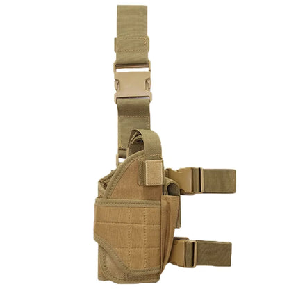 Tactical Leg Holster Airsoft Hunting Pistol Holster Pouch Adjustable Strap Nylon Gun Holster For Universal Gun