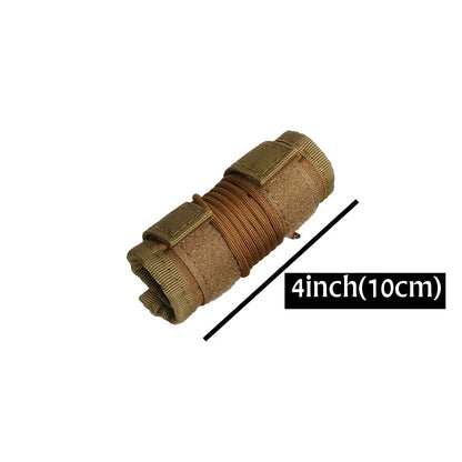 4/5/6/7/9inch Tactical Suppressor Protective Cases For Hunting Shooting Gun Protection nylon Suppressor Cover