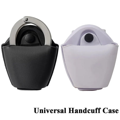 Universal Handcuff Cover 2Pcs Set Quick Release Compatible with Tactical Belt Vest System Handcuff Pouch Hunting Accessories