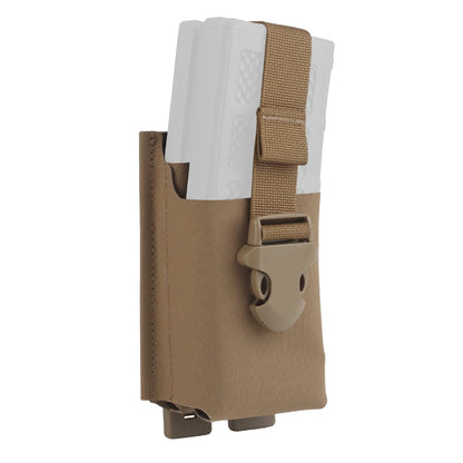 OPHIDIANTAC 5.56 Webbing Single Magazine Pouch with MOLLE Clips Widely Applicable Mag Holder for Hunting Accessories