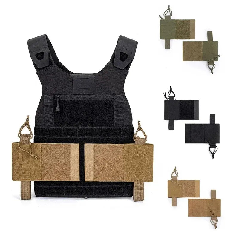 Tactical Vest Wingman V2 Ferro Style Elastic Radios Holder Bag Magazine Pouch FCPC V5 Airsoft Hunting Equipment Radio Side Pack
