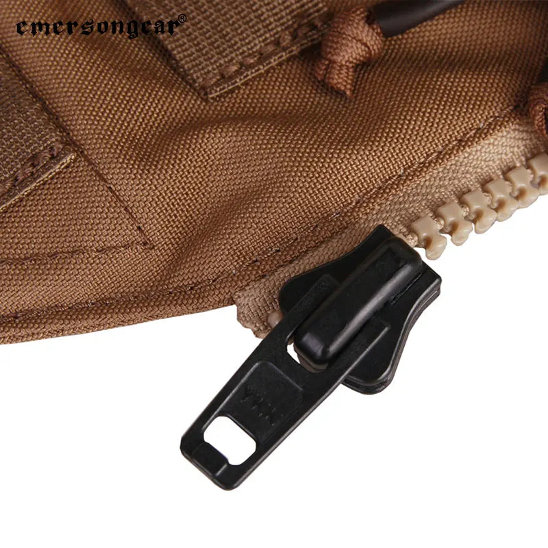 Emersongear Tactical Back Pack Zip Panel For MVS FPC LPC Hunting Vest Plate Carrier Backpack Modular Mag Pouch Nylon EM9286