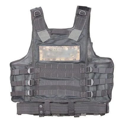 Tactical Breathable Vest SWAT Protective Police Armor Vests  Airsoft Paintball Combat Mens Adjustable Outdoor CS Training Jacket