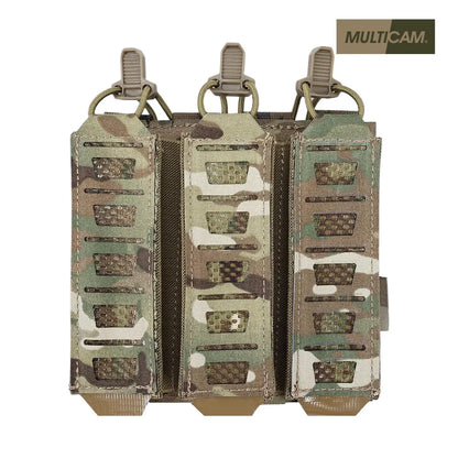 SINAIRSOFT Tactical MP5 MP7 Magazine Pouch With Elastic Retention Straps For Vest Chest Rig Accessories