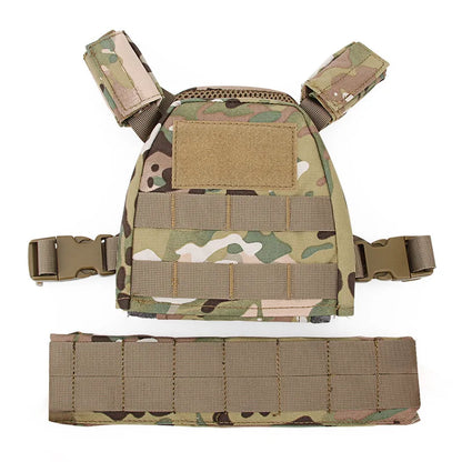 2-6 Year Old Children's Tactical Vest Set Outdoor Children's Training Vest Waist Cover Equipment Outdoor Children's Activity Tac