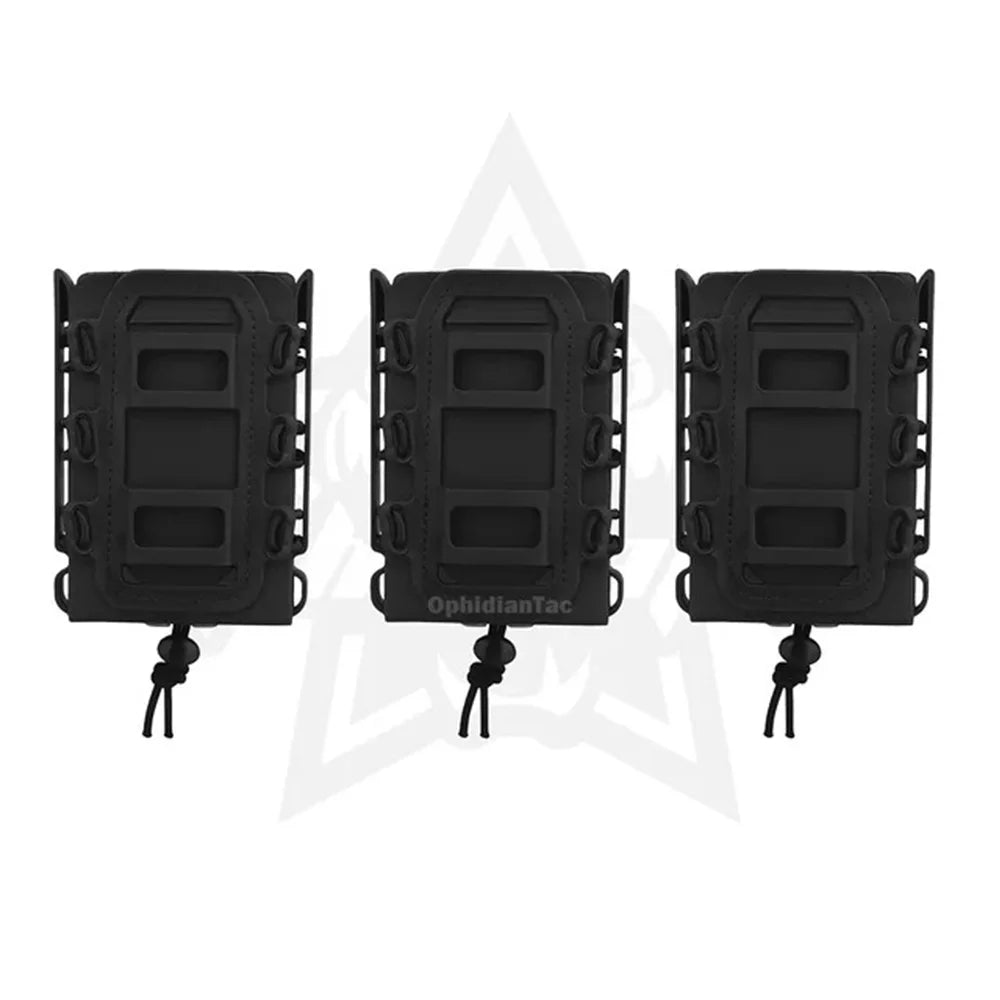 Ophidian Quick Magazine Pouch 5.56mm 7.62mm Molle Belt Clip Quick Connect Bracket Soft Shell Rifle Magazine Bracket