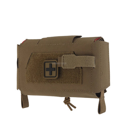 Outdoor Hunting Compact Trauma Pouch Ambidextrous Rapid Deployment  Tactical Medical First Aid Bag EDC Molle Pouch