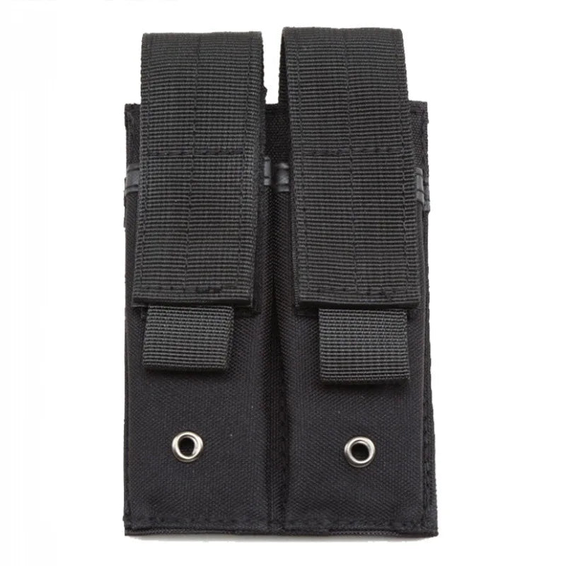 Tactical 9mm Molle Pistol Magazine Pouch Hunting Holster Molle Triple Double Single Mag Pouch for G17 P226 M9 hunting items