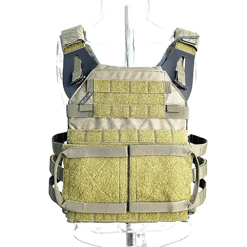 500D Fabric JPC2.0 Outdoor Tactical Vest Lightweight MOLLE Panel Insert Practical Modular Vest