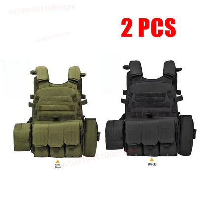 Child Bulletproof Vest Camouflage Tactical Body Armor Level III Breathable Multi Functional 6094 Vest Stab Proof