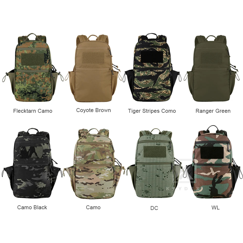 KRYDEX 14L Daypack Outdoor EDC Backpack Tactical Range Pack Travel Hiking Sport Hunting Lightweight Waterproof Backpack Bag