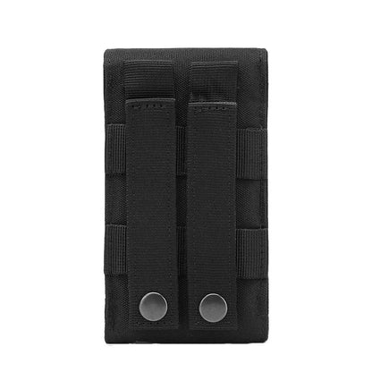 6inch Molle Phone Pouch Tactical Cell Phone Belt EDC Pouch Holder Waist Accessories Bag Outdoor Camping Mobile Phone Pack Bag