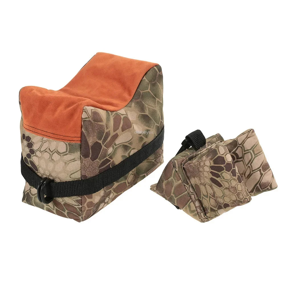 Tactical Front & Rear Bag Shooting Support Rifle Unfilled Sandbag Sniper Hunting Target Stand Hunting Bags