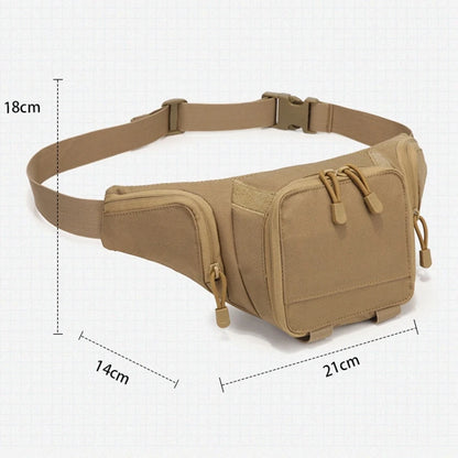 Tactical Crossbody Sling Bag Anti Theft Shoulder Backpack Sling Bag for Men with Gun Holster Outdoor EDC Shoulder Magazine Bag