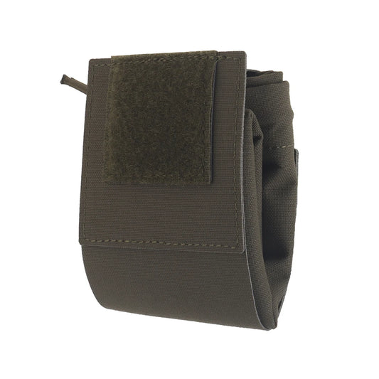 WRC Tactical Recycling Bag Foldable MOLLE Dump Pouch Magazine Recovery Bag Belt Mounted Storage Bag Airsoft Hunting Gear