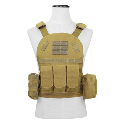 Tactical Kids Vest Military Airsoft Hunting Vest for Children Camouflage Combat Vests Molle Boy Girl Outdoor Paintball Gear