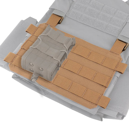 Tactical Vest Molle Placard Modular Front Flap Adapter Panel For THORAX Airsoft Vest Expansion Equipment,Plug-in Installation