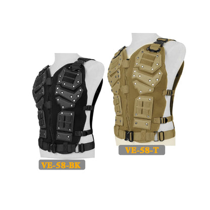 Tactisch Vest Hoge Kwaliteit Eva Beschermende Kleding Multifunctioneel Met Molle Systeem Airsoft Paintball Militar Combat Vest