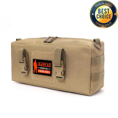 Tactical Pouch Molle EDC Nylon Waterproof Hunting Bag Sports Fishing Waist Pack Travel Camping Hunting Cross-body Shoulder Bag