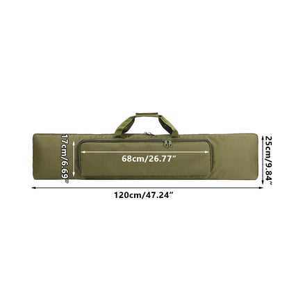 100/120cm Gun Bag Tactical Rifle Case Airsoft Carbines Lunettes Backpack Tactical Soft Pocket Outdoor Carry Bag Hunting Backpack