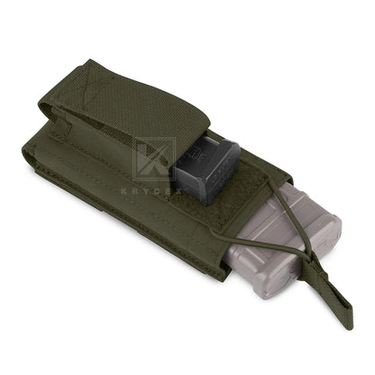 KRYDEX Tactical Magazine Pouch Single Open-Top 5.56 M4 M16 AR15 Rifle & Pistol Mag Pouch Holster Hunting Vest Accessories