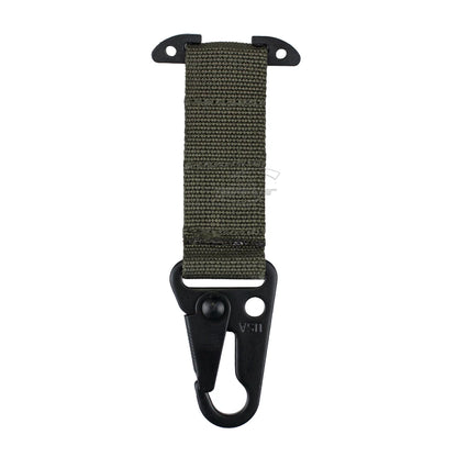 Tactical Molle Clip Swivel Triangle Plastic Snap Hook Tee Mount Hanging Carabiner Glove Holder Battle Belt Hunting Accessories