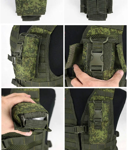 Russia 6sh117 Fully Sets Tactical Vest EMR Molle Pouches Ratnik Set Senior Shooter Combat Gear Outdoor Paintball Vest