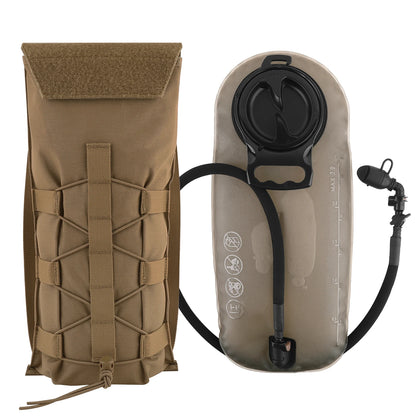KRYDEX 500D Tactical 100 oz Hydration Pouch MOLLE Carrier Pack Bag Modular 3L Water Bladder Pouch Hunting Outdoor Accessories