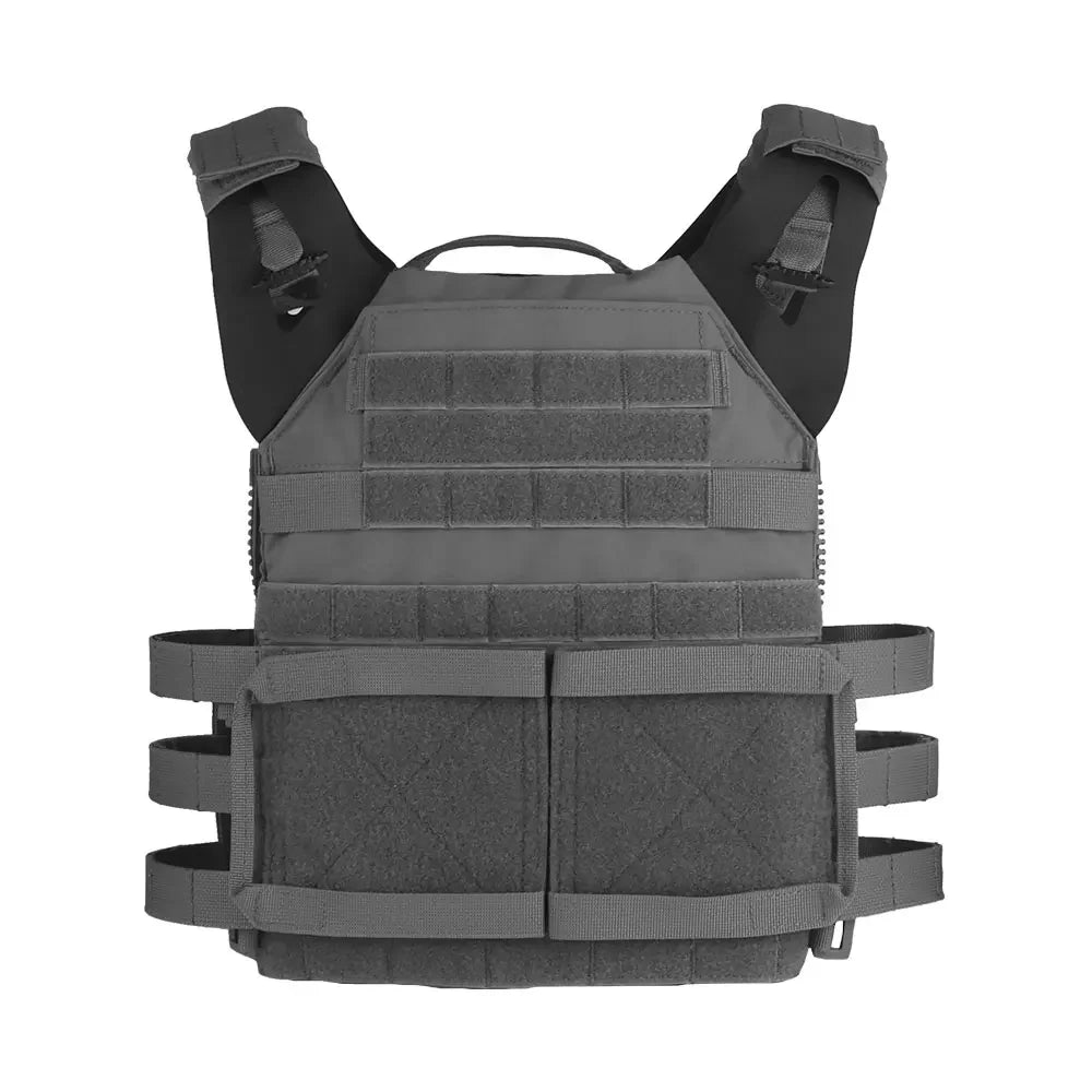 Tactical MOLLE Quick Release JPC 2.0 Plate Carrier Vest Lightweight Storage Design For Outdoor Airsoft Hunting Combat Training