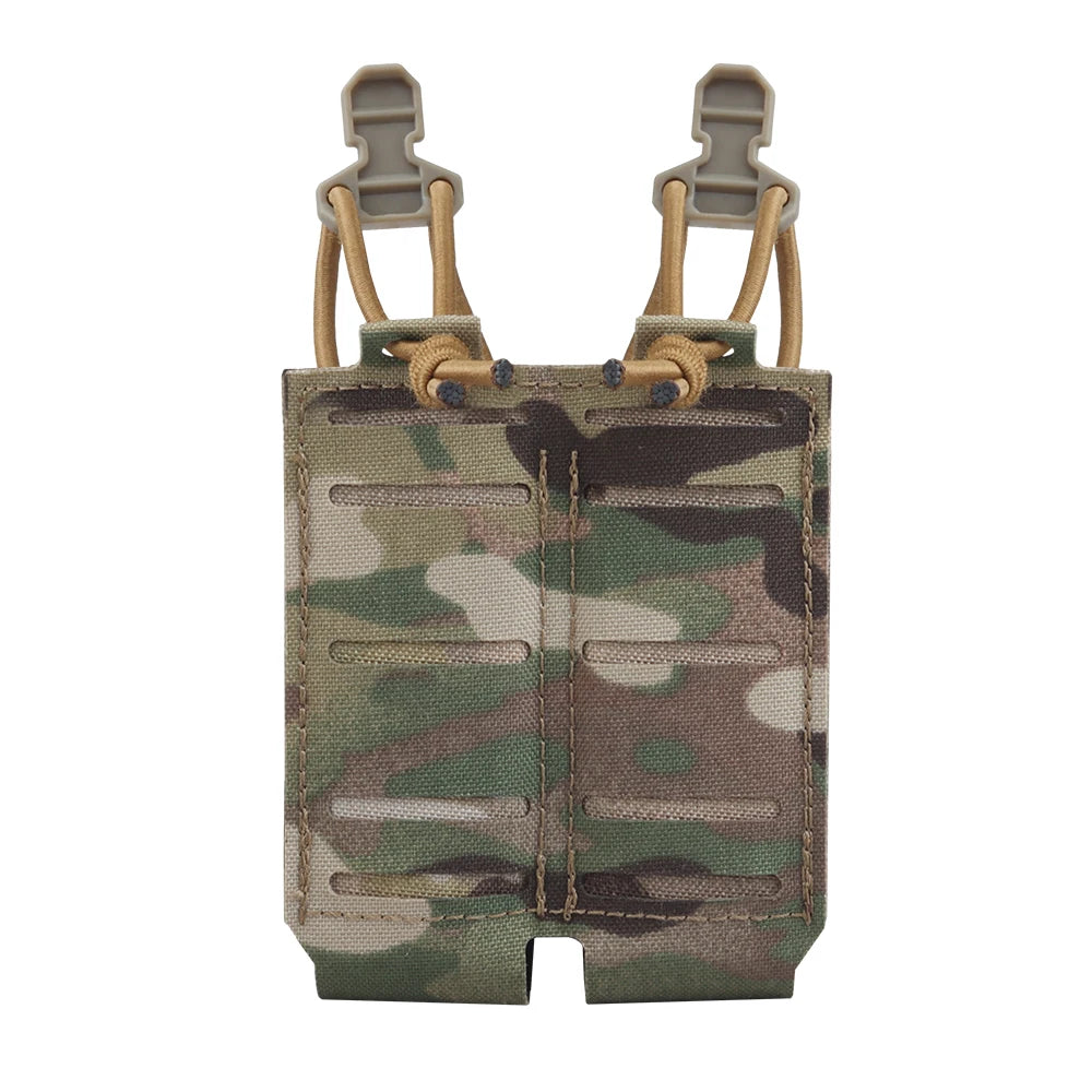 OPHIDIANTAC   Dual Pistol Magazine Pouch Hand Pull Retainer for Molle System Magazine Pouch Belt Vest Accessory Pouch
