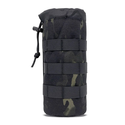 Outdoor Molle Water Bottle Pouch Waist Bag Holder Travel Camping Hiking Cycling Fishing Hunting Water Bottle Kettle Carrier