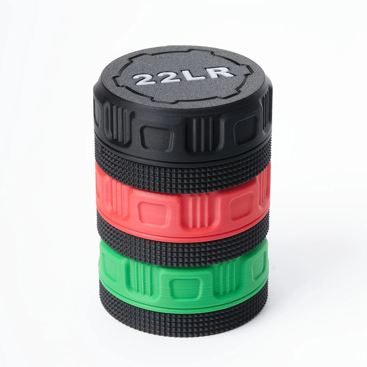 22 caliber micro ammunition storage box with screw lid design compact and durable pocket size easy to carry ammunition box Avail