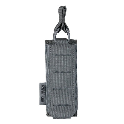 Tactical Pistol Magazine Pouch 9mm Extended Single Mag Pouch Molle  Holster Hunting Flashlight Torch Holder Airsoft Accessories