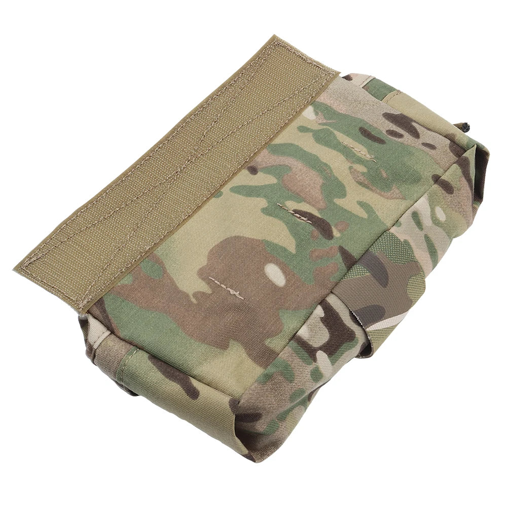 Tactical Plate Carrier Airsoft Vest Front Chest Mini Dangler Drop Pouch V5 FC JPC CPC LBT D3CR MK3 MK4 Front Panel Storage Bag