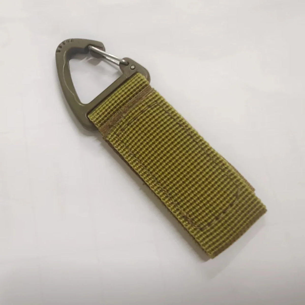 Outdoor Camping Hiking Climbing MultiTool Molle Nylon Webbing Clip EDC Tool Belt Ribbon Keychain Clasp Hook Carabiner Buckle