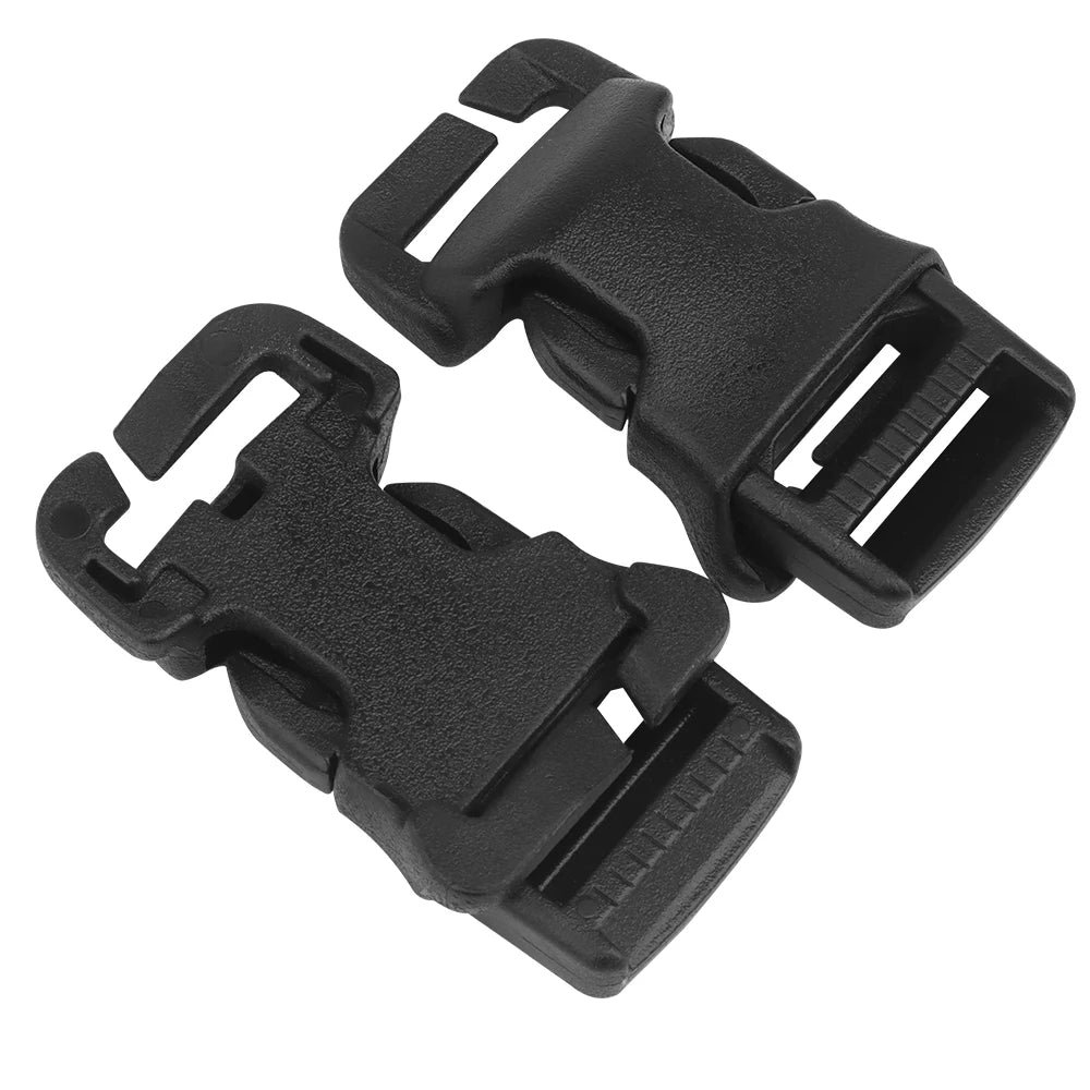 2pcs/set Tactical Vest Belt QASM Quick Attach Buckle/SRB Side Release Buckle/G Hooks Modular Vest Accessories