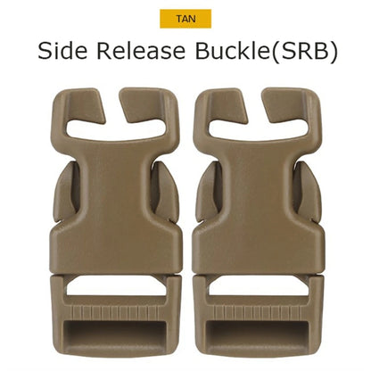 2pcs/set Tactical Vest Belt QASM Quick Attach Buckle/SRB Side Release Buckle/G Hooks Modular Vest Accessories