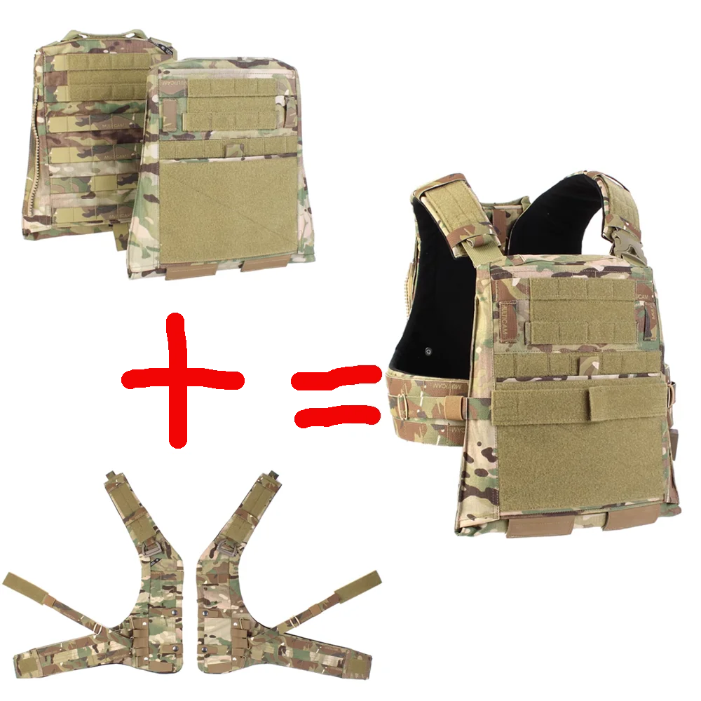 AVS Carrier Front Plates HARNESS Adapter Support Tactical Hunting Vest