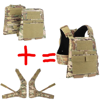AVS Carrier Front Plates HARNESS Adapter Support Tactical Hunting Vest