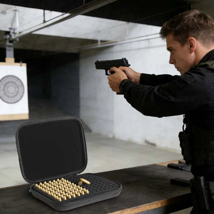 140 Rounds Tactical Ammo Bullet Bag Ammo Storage Case Portable Ammunition Case Ammo Pouch Holder for 9mm Luger/9mm Makarov