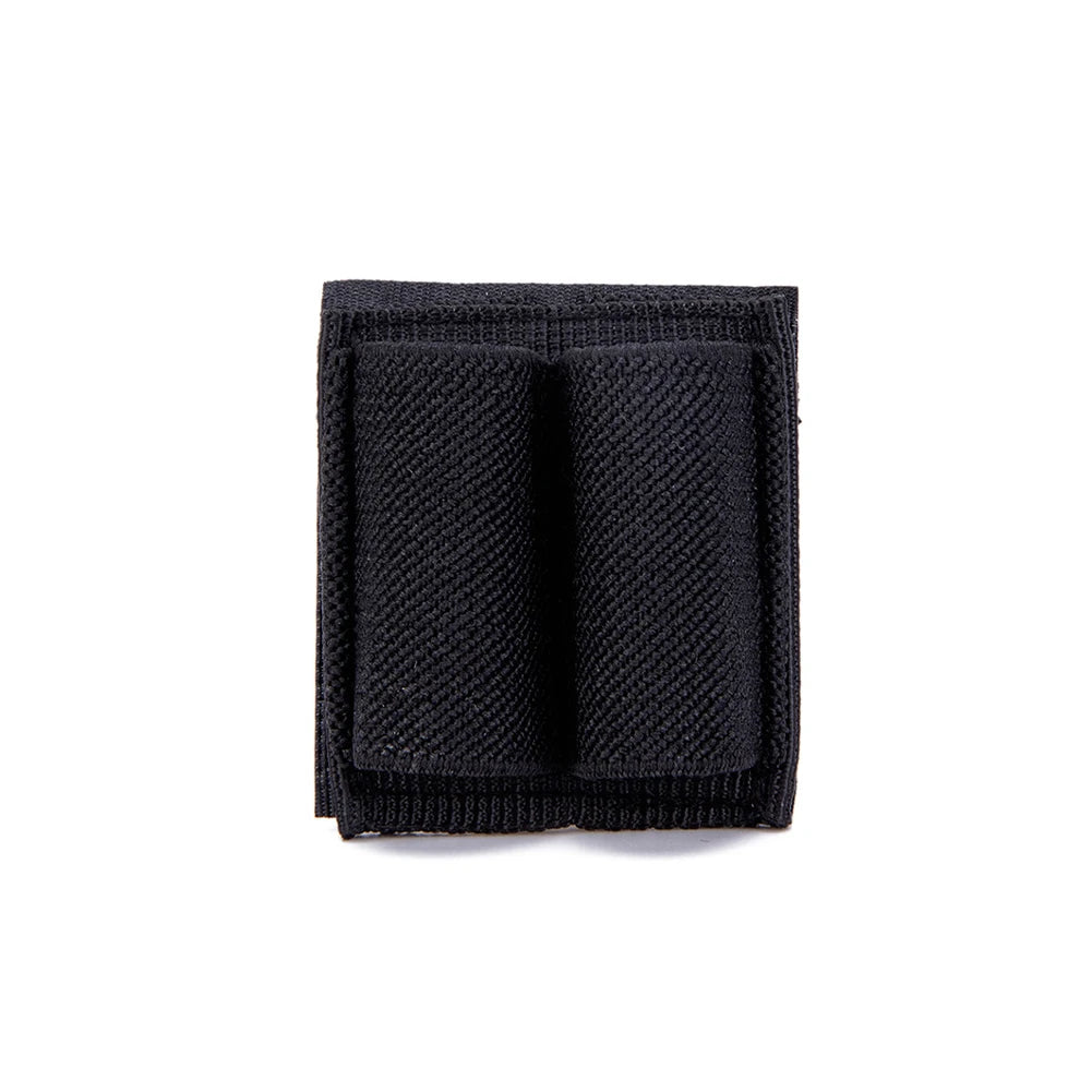 2 Round Bullet Holder for Rifle with Adhesive Backing Sticker, 308 30-06 Ammo Holder for Rifles Side and Buttstock Ammo Pouch