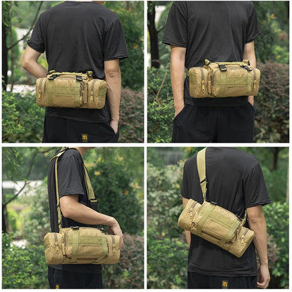 Multifunctional Outdoor Sport Waist Bag for Fishing Running & Photography Gear Storage Waist Pack