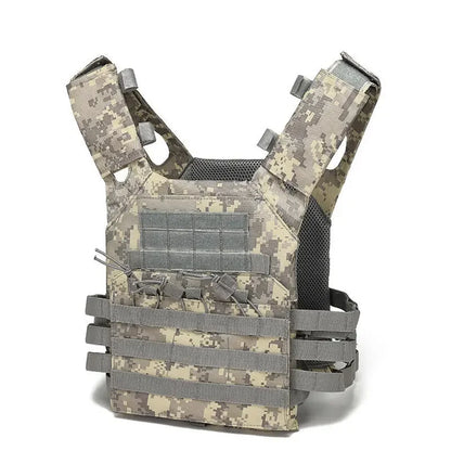 C Nylon Tactical Vest Body Armor Hunting Carrier Airsoft Accessory Combat MOLLE Camo Cosplay  Army Vest CS Game Jungle Equipment