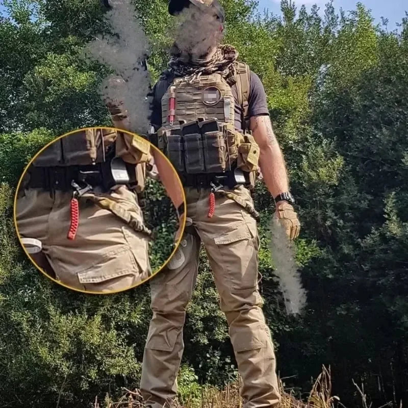 Tactical Release Safety Sling Anti Slip Lanyard Strap  Hunting Shooting Airsoft Outdoor Sports Protective Tactical Rifle Sling