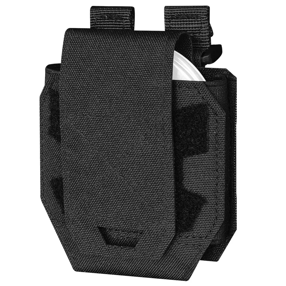 Molle Shackles Holder Handcuffs Pouch Case Universal Handcuffs Holster Quick Release Standard Chain Cuffs for Tactical Vest