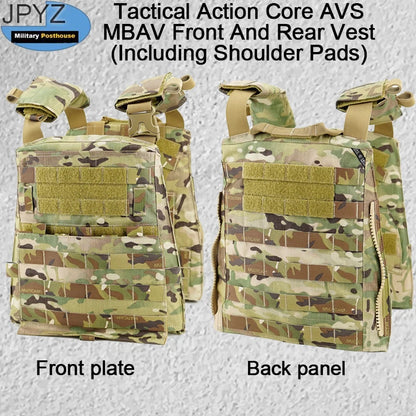 AVS MBAV Front And Rear Vest (Including Shoulder Pads)