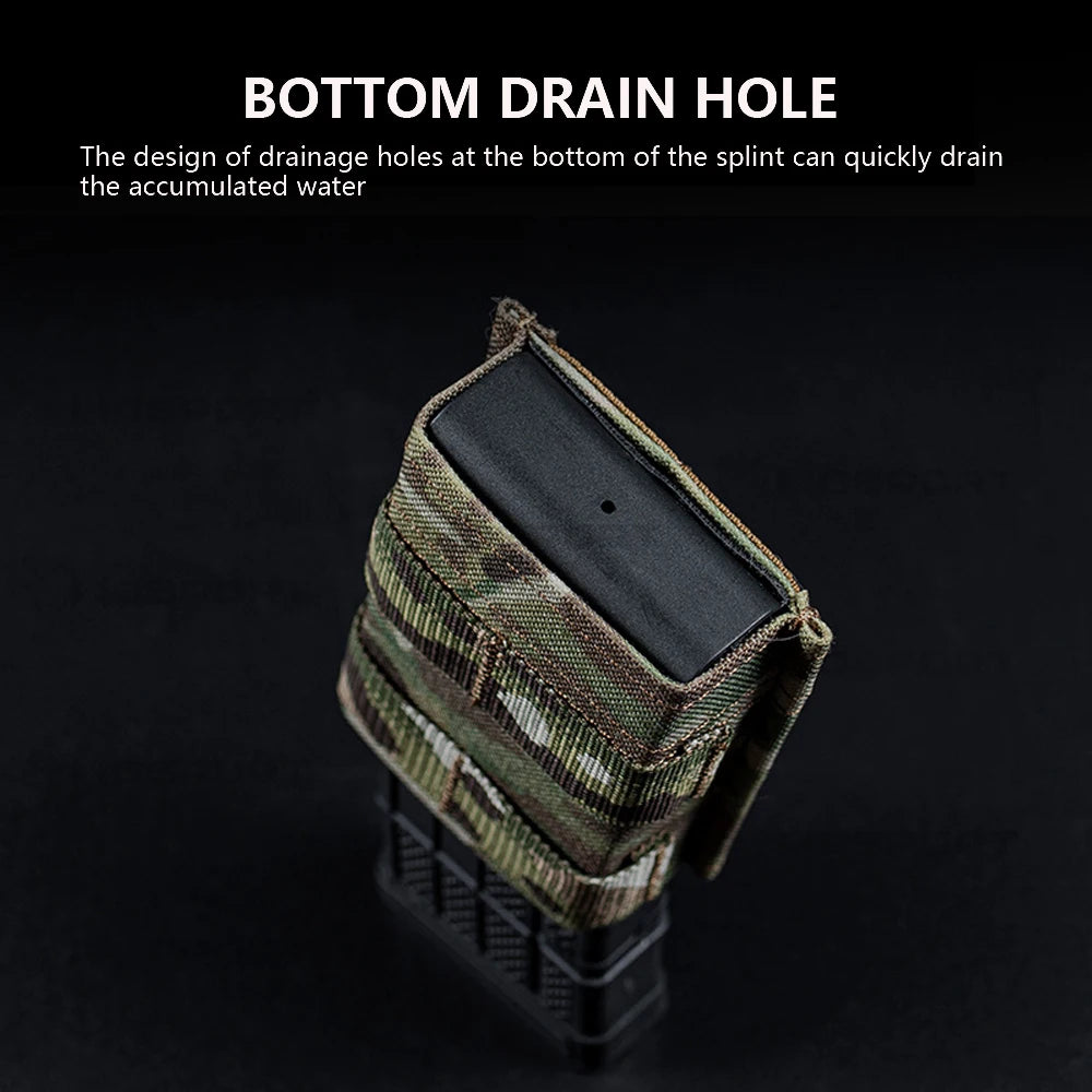FAST 5.56 Single Mag Bag Molle System Gunstock Hunting Equipment M4 Air Gun Accessories Hunting Magazine Bag