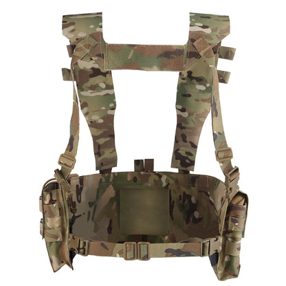 Tactical UW Patrol Chest Hanging Hunting Vest Patrol Bag with 8 Internal Functions Extended Storage Outdoor Men's CS Airgun Acc